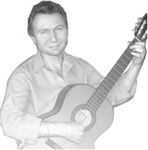 Минский гитарист Олег Копенков