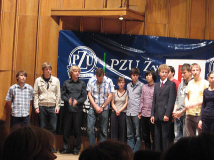 Победители гитарного конкурса в Ольштыне 2009
